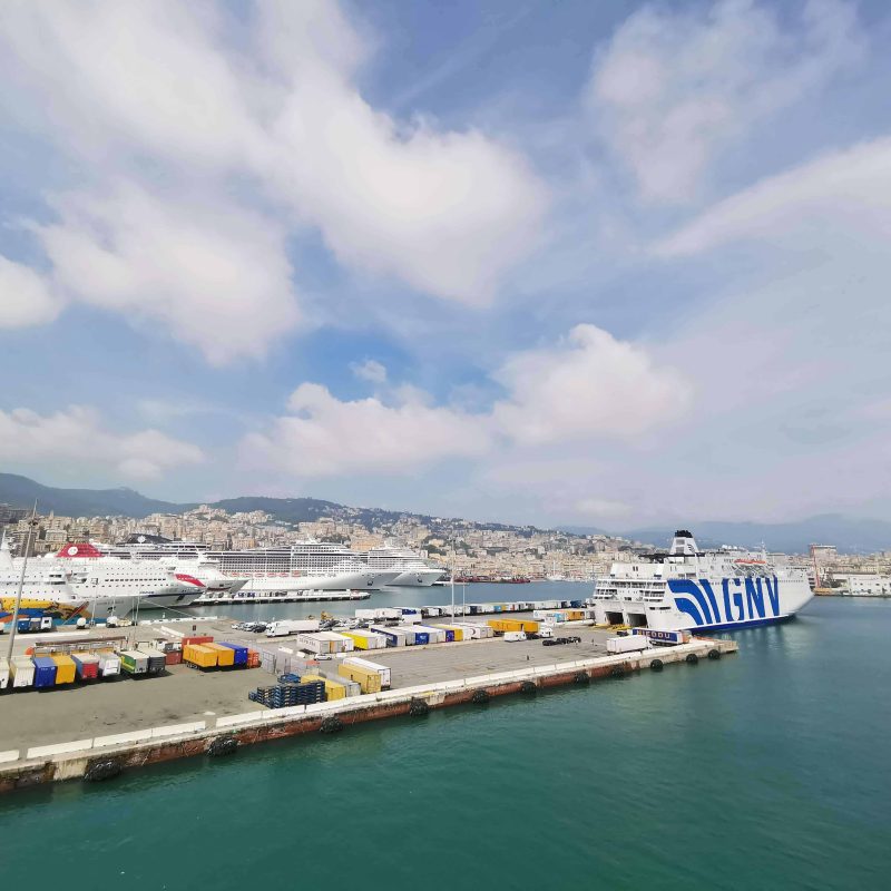 Hafen von Genua